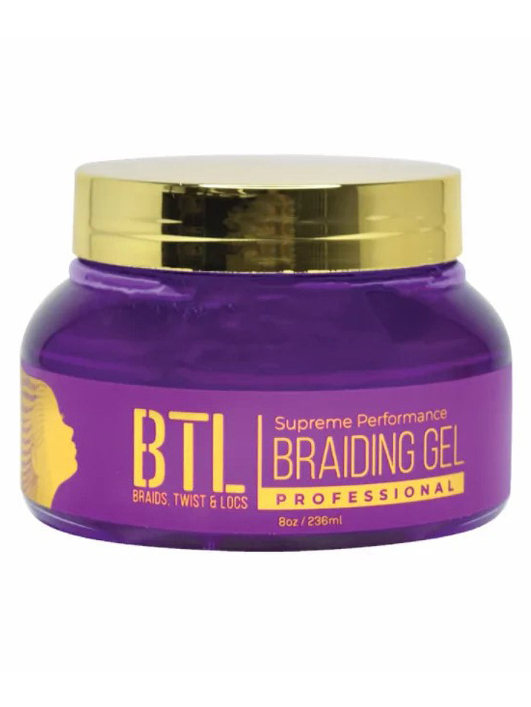 BTL Professional Braiding Gel- Supreme Performance (Purple) Product Picture