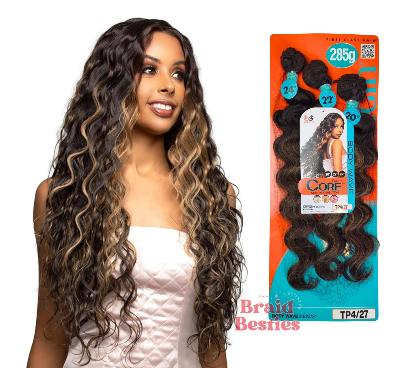 Bobbi Boss Miss Origin Core Weave One Pack 3 Bundles - Body Wave 20/22/24"
