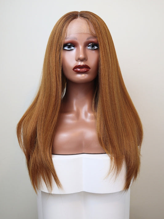 Dashly Lace Front Wig Unit 10 T2/27: Brown/ Blonde