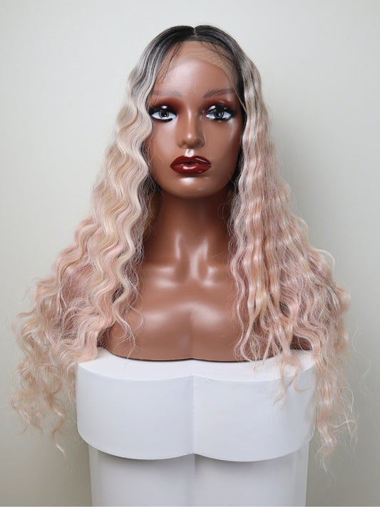 Dashly Lace Front Wig Unit 13 T2/ Rosegold