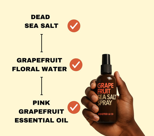 Rooted&Co Grapefruit Sea Salt Spray (125 ml)