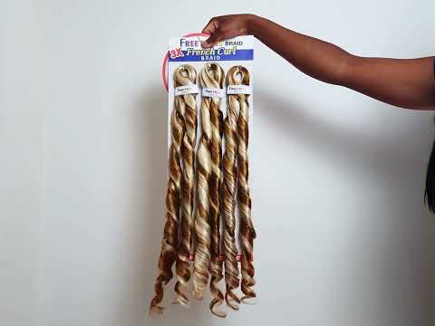 Freetress French Curl 22" Unboxing