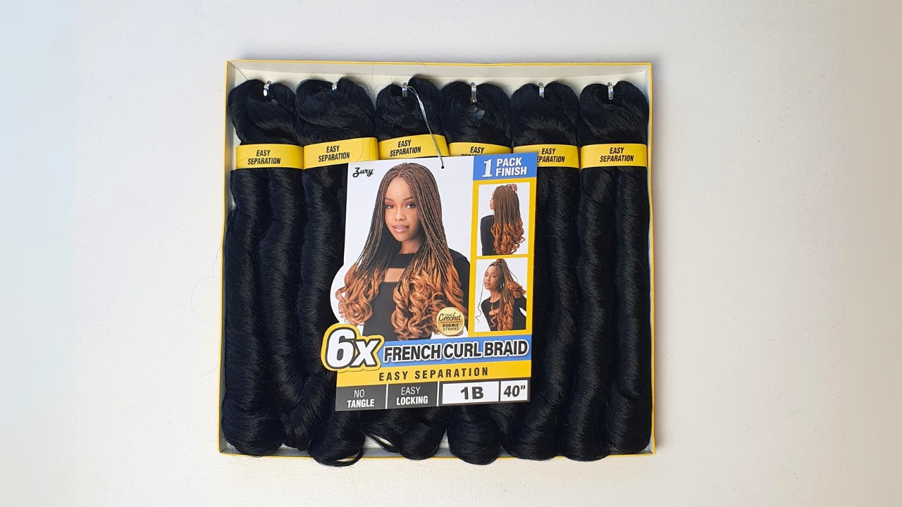 Load video: Zury French curl 40&quot; Braid Unboxing