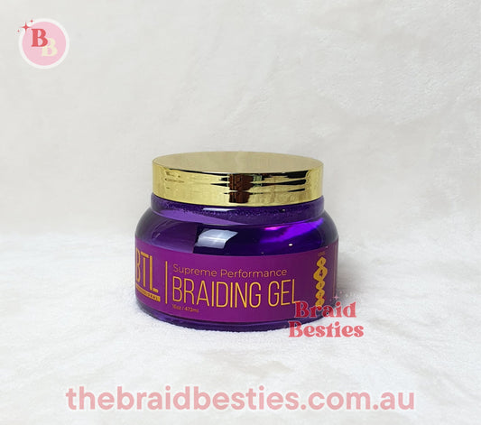 BTL Professional Braiding Gel- Supreme Performance (Purple)