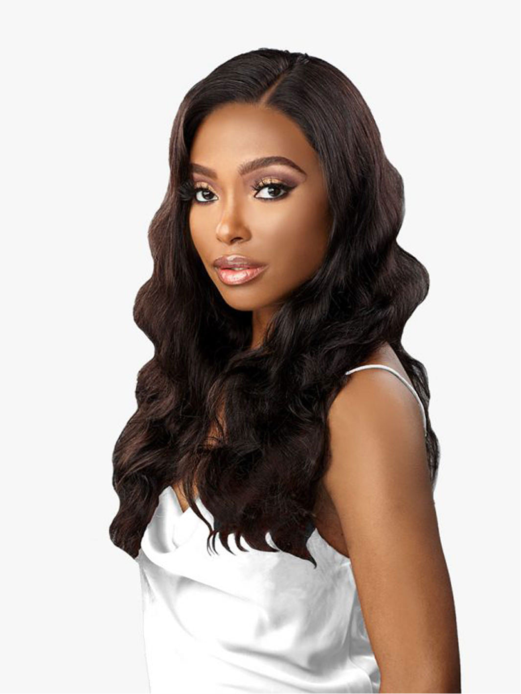 Bare & Natural Human Hair 5 x 5 HD Lace Closure + Bundle Deal- Body Wave Model Front