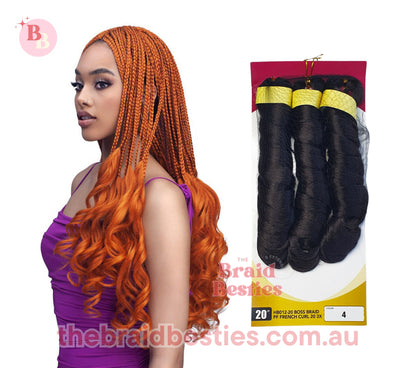 Boss Braid 3x French Curl 20"