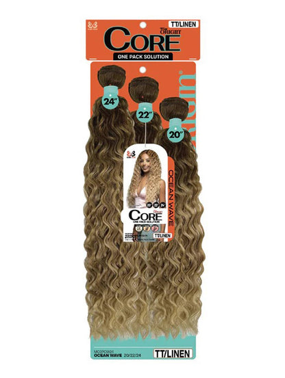 Bobbi Boss Miss Origin Core Weave One Pack 3 Bundles - Ocean Wave 20/22/24"