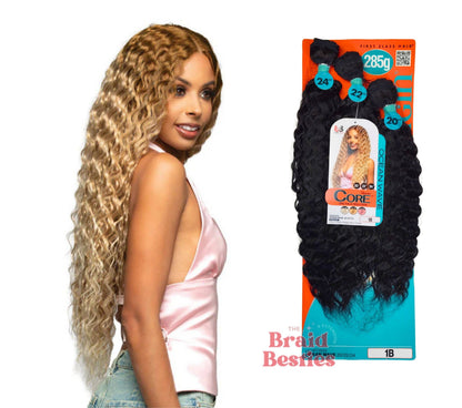 Bobbi Boss Miss Origin Core Weave One Pack 3 Bundles - Ocean Wave 20/22/24"