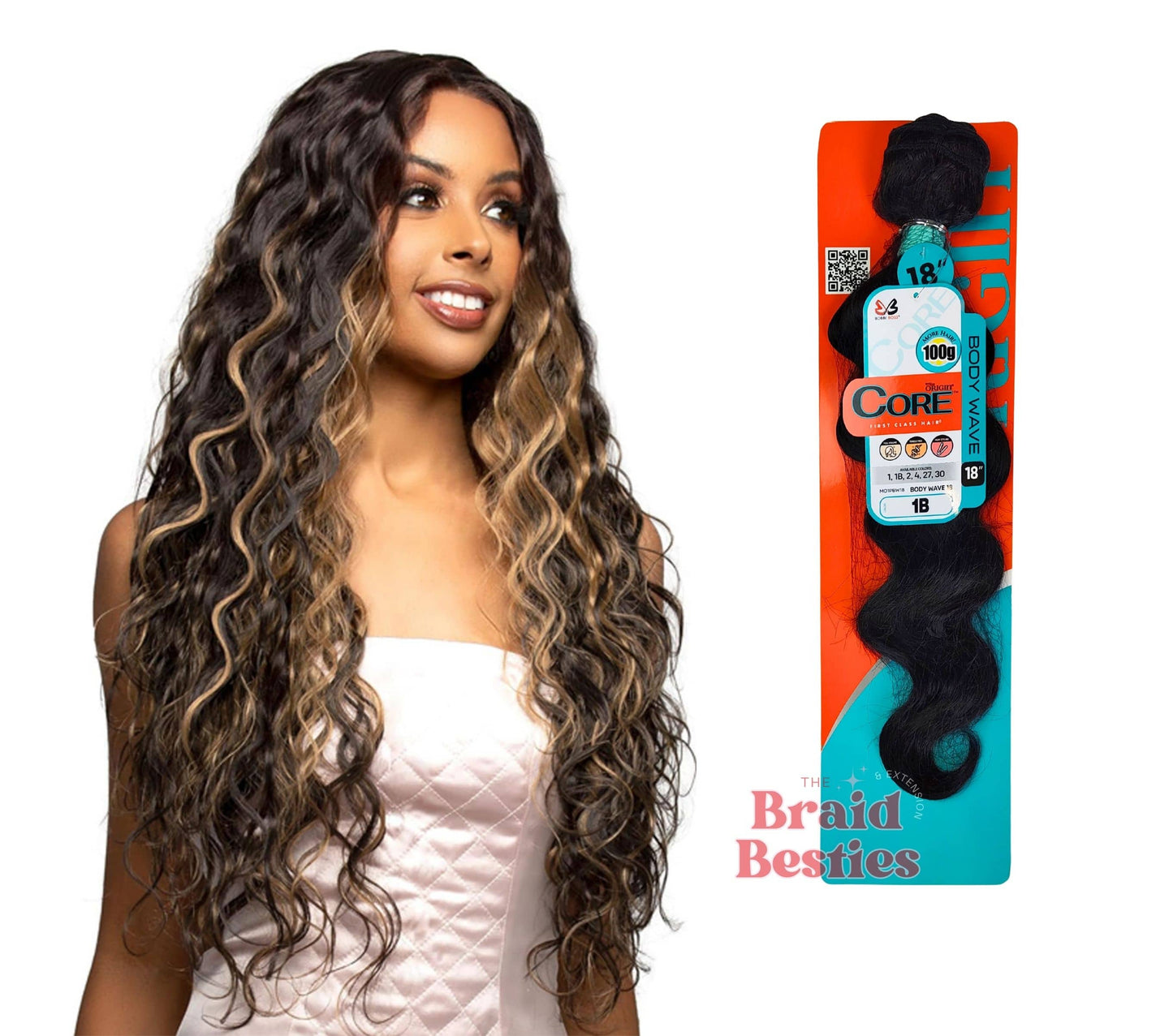 Bobbi Boss Miss Origin Core Weave - Body Wave 18"
