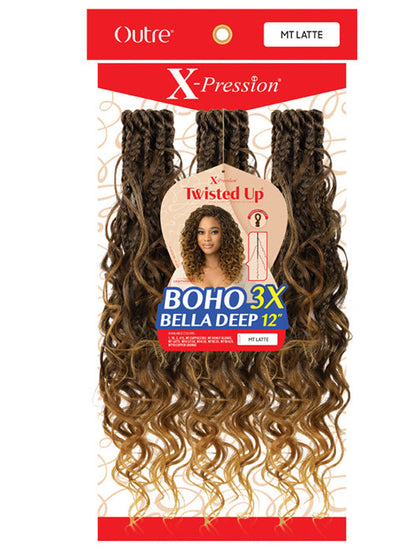 Outre Twisted Up 3 x Boho Bella Deep 12"