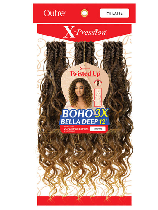 Outre Twisted Up 3 x Boho Bella Deep 12"