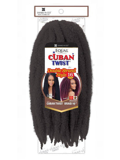 Freetress Equal Cuban Twist 16"- Marley Crochet Braid