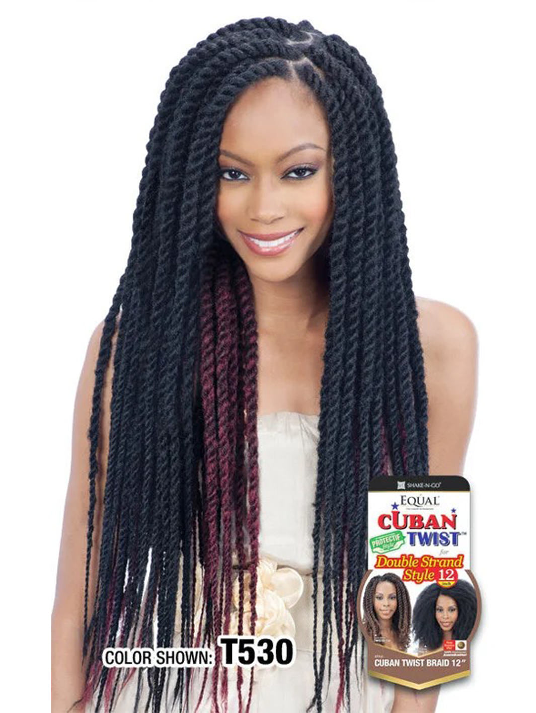 Freetress Equal Cuban Twist 16"- Marley Crochet Braid