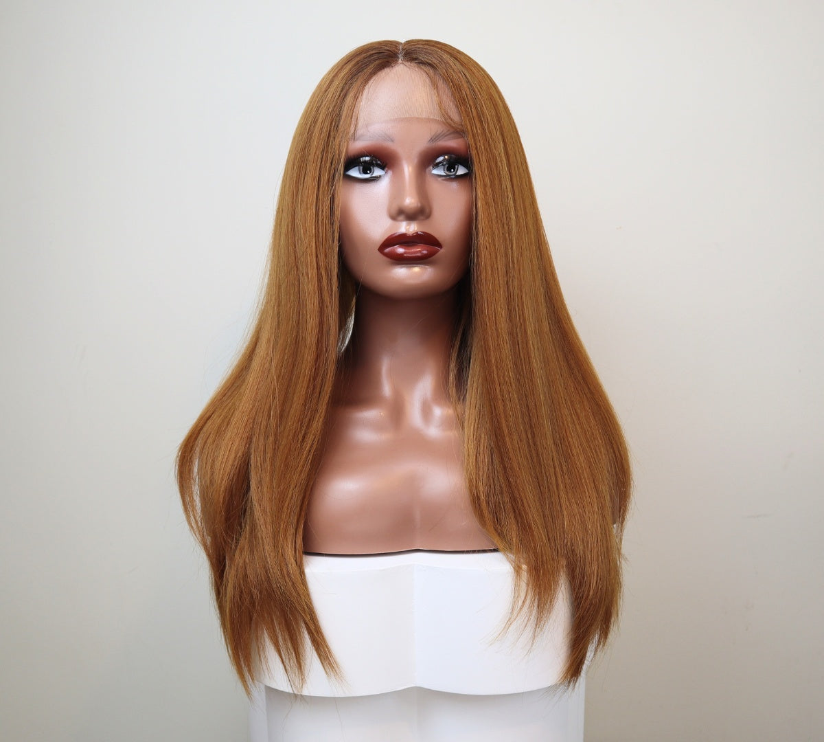 Dashly Lace Front Wig Unit 10 T2 27 Brown Blonde