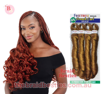 Freetress Braid 4x French Curl 18" Braid