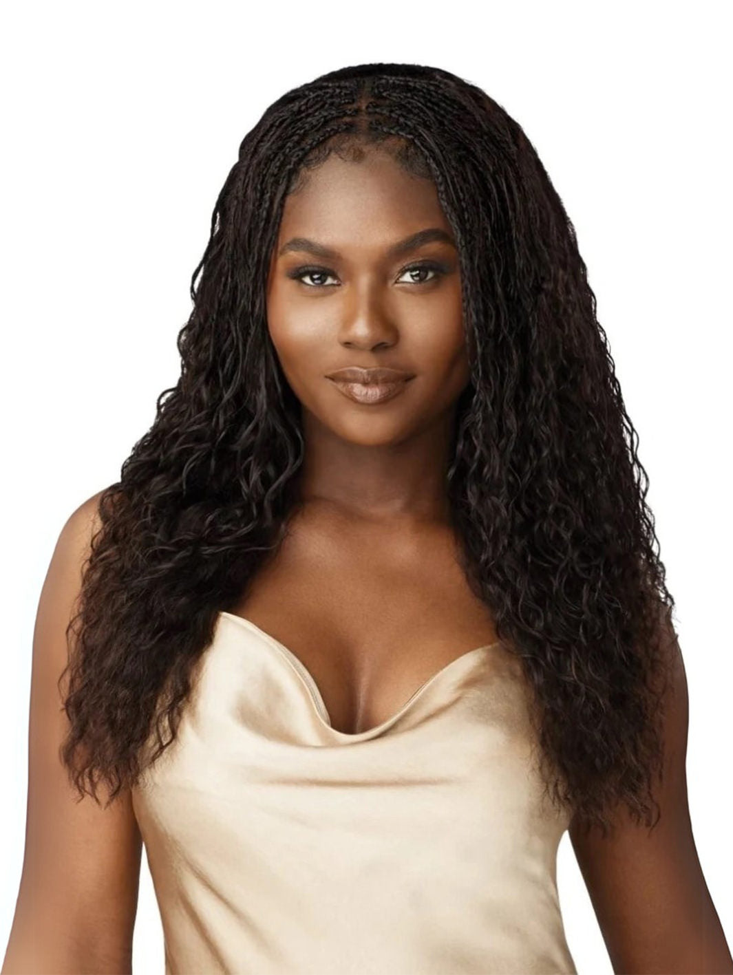 Human Hair Braids My Tresses Gold Label Unprocessed 100% HH- Wet N Wavy Splash Deep Bulk 18"