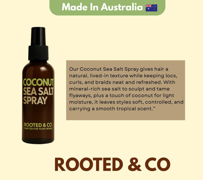Rooted&Co Coconut Sea Salt Spray (125 ml)