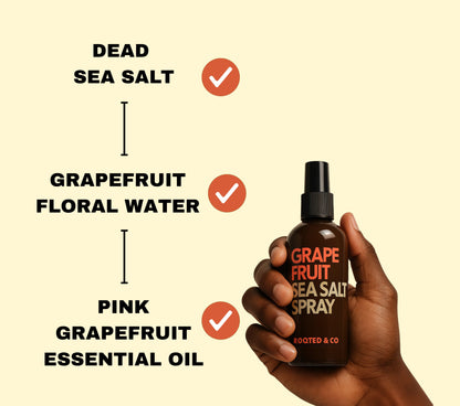 Rooted&Co Grapefruit Sea Salt Spray (125 ml)