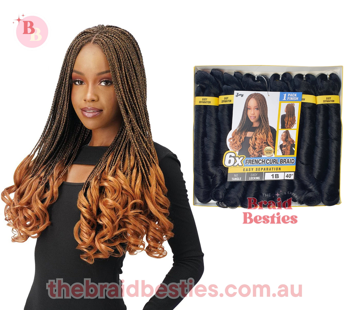 Zury 6x French Curl 20"