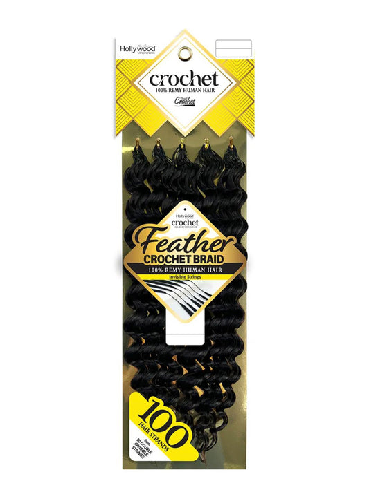 Zury Hollywood - 100% Human Hair Crochet - Deep 18"