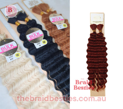 Human Hair Blend Braids Zury Natural Dream- Deep Bulk 18"