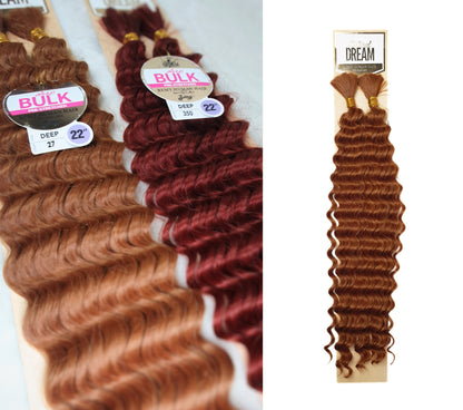 Human Hair Blend Braids Zury Natural Dream- Deep Bulk 22"