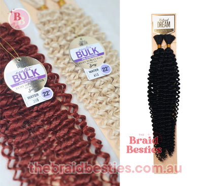Human Hair Blend Braids Zury Natural Dream- Water Bulk 22"
