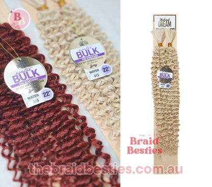 Human Hair Blend Braids Zury Natural Dream- Water Bulk 22"
