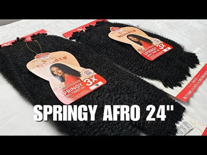 Outre Twisted Up 3x Springy Afro Twist 24" Unboxing Video