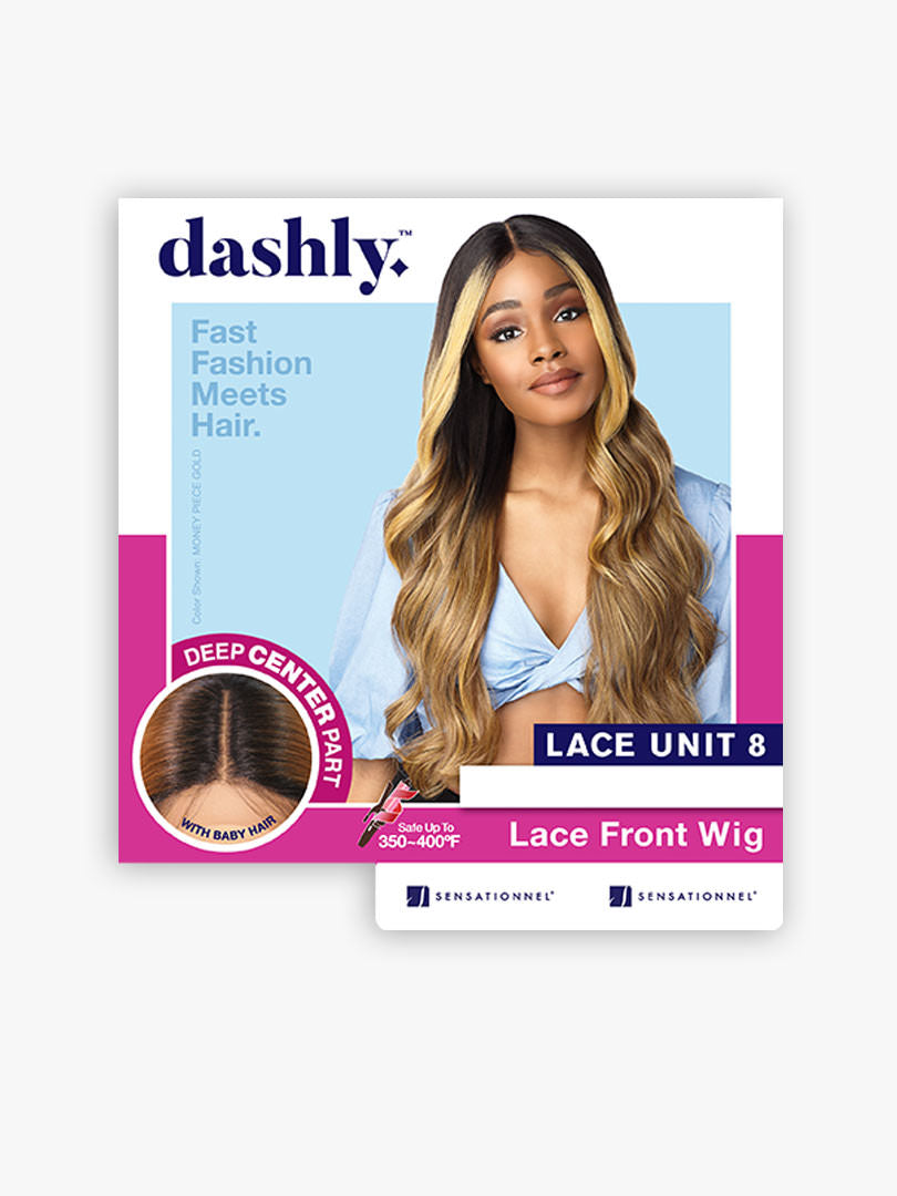 Dashly Lace Front Wig Unit 8 Black Rosegold The Braid